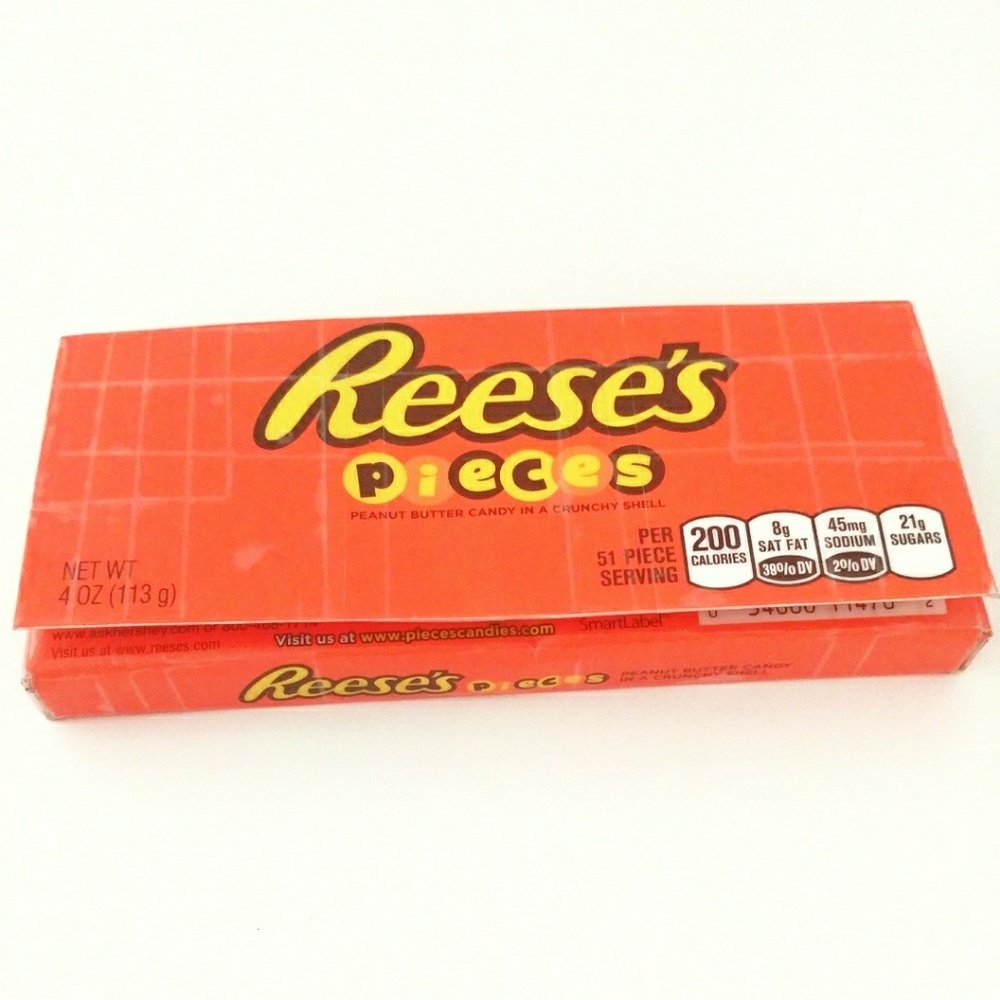 Cute Reese's Pieces Upcycled Candy Box Wallet, Orange Women's Wallet